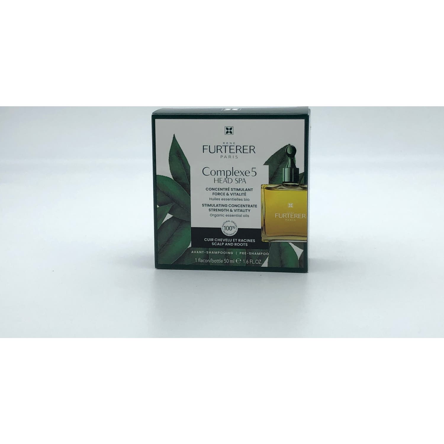 René Furterer Head Spa Complexe 5 Concentrado Vegetal Estimulante Fuerza y Vitalidad 50ml