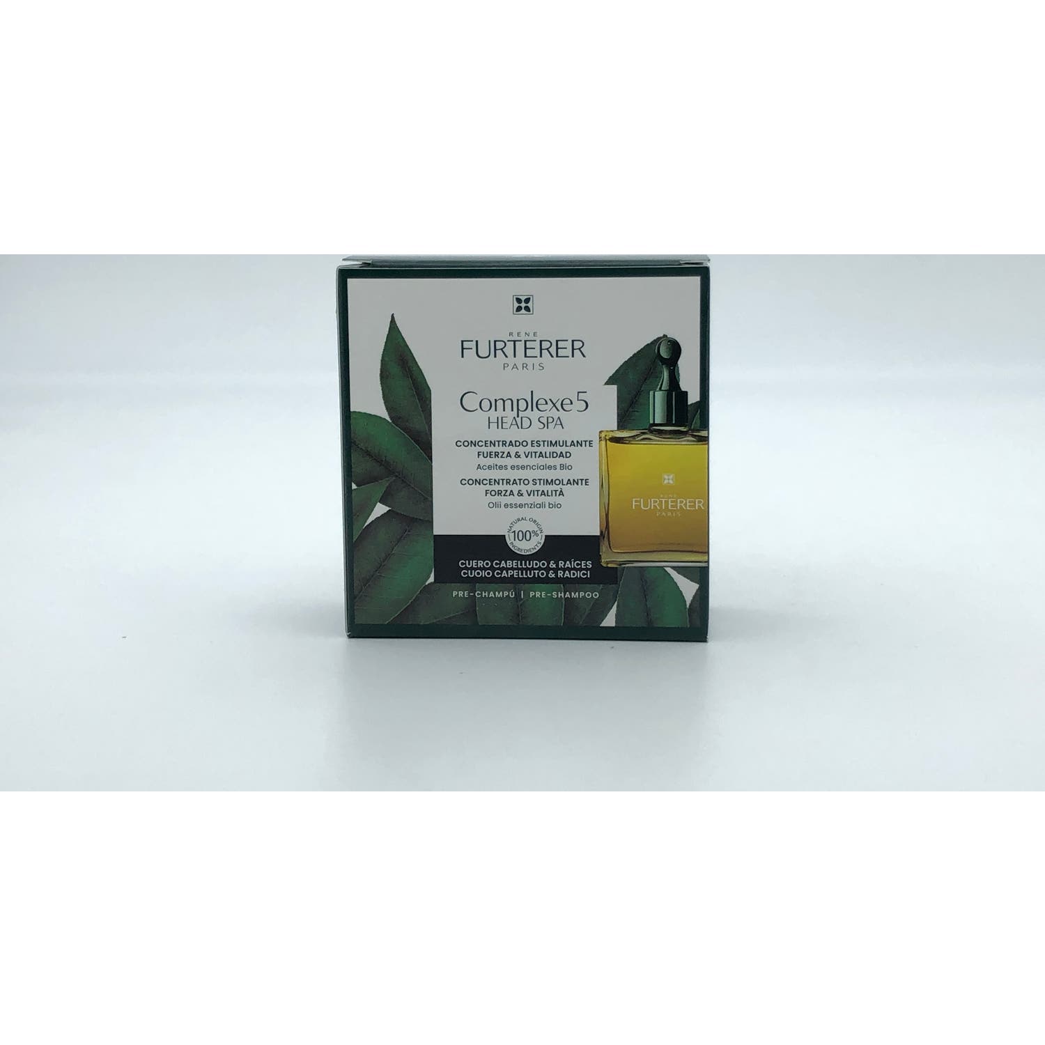 René Furterer Head Spa Complexe 5 Concentrado Vegetal Estimulante Fuerza y Vitalidad 50ml