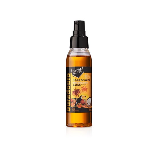 Real Natura Duradouro Aceite Bronceador Urucum + Coco 100ml