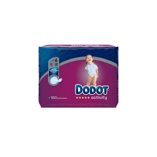 Dodot Activity Pañales Talla 6 39uds
