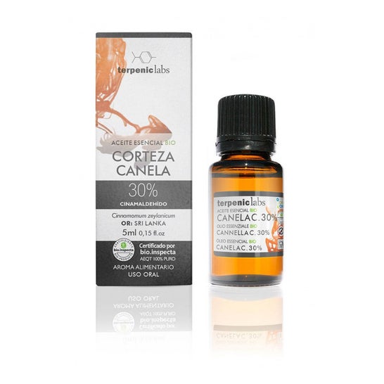 Terpenic Canela Corteza Cinamaldehido Bio Aceites Esenciales 5 ml