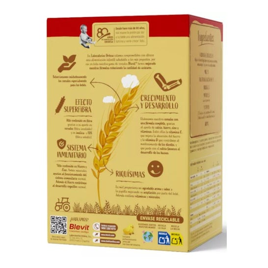 Blevit® Superfibra 8 Cereales y Miel 500g