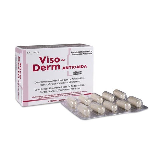 Viso-Derm Anticaída 30 cápsulas
