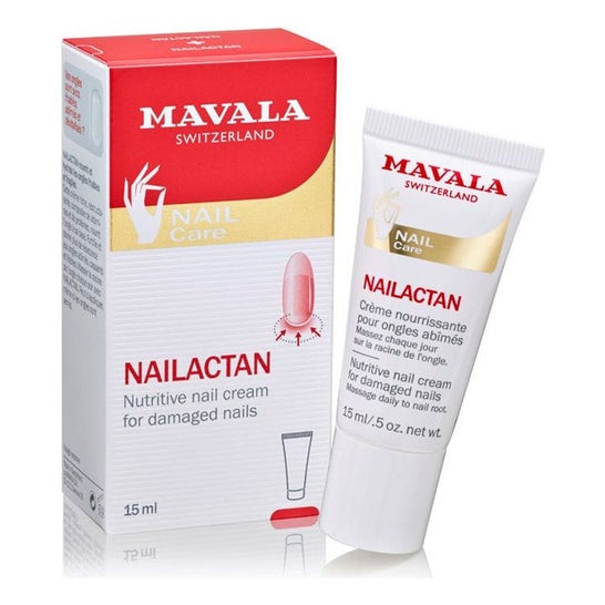 Mavala Nailactan Crema Nutritiva Uñas Dañadas Tubo 15ml