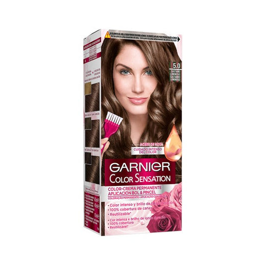 Garnier Color Sensation N°5.0 Castaño Luminoso