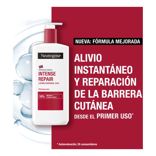 Neutrogena® Reparación Intensa CICA Leche Corporal 400 ml