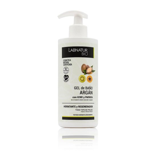 Labnatur Bio Gel de Baño Argán Kiwi Papaya 450 ml