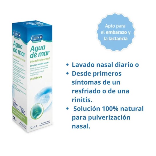 Care+ Agua de Mar Intensidad Normal Isotónica 125ml