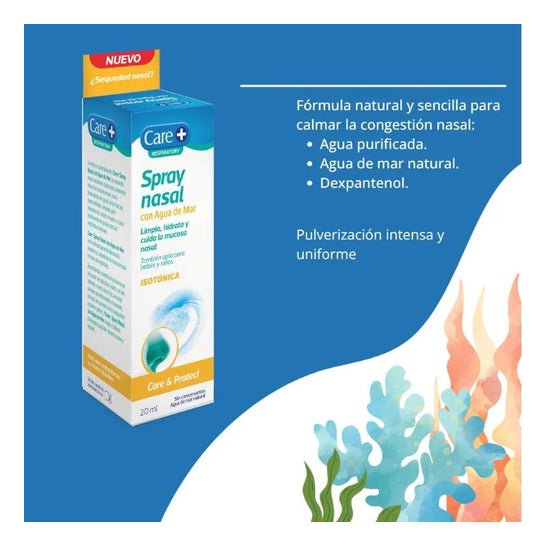 Care+ Agua de Mar Intensidad Normal Isotónica 125ml