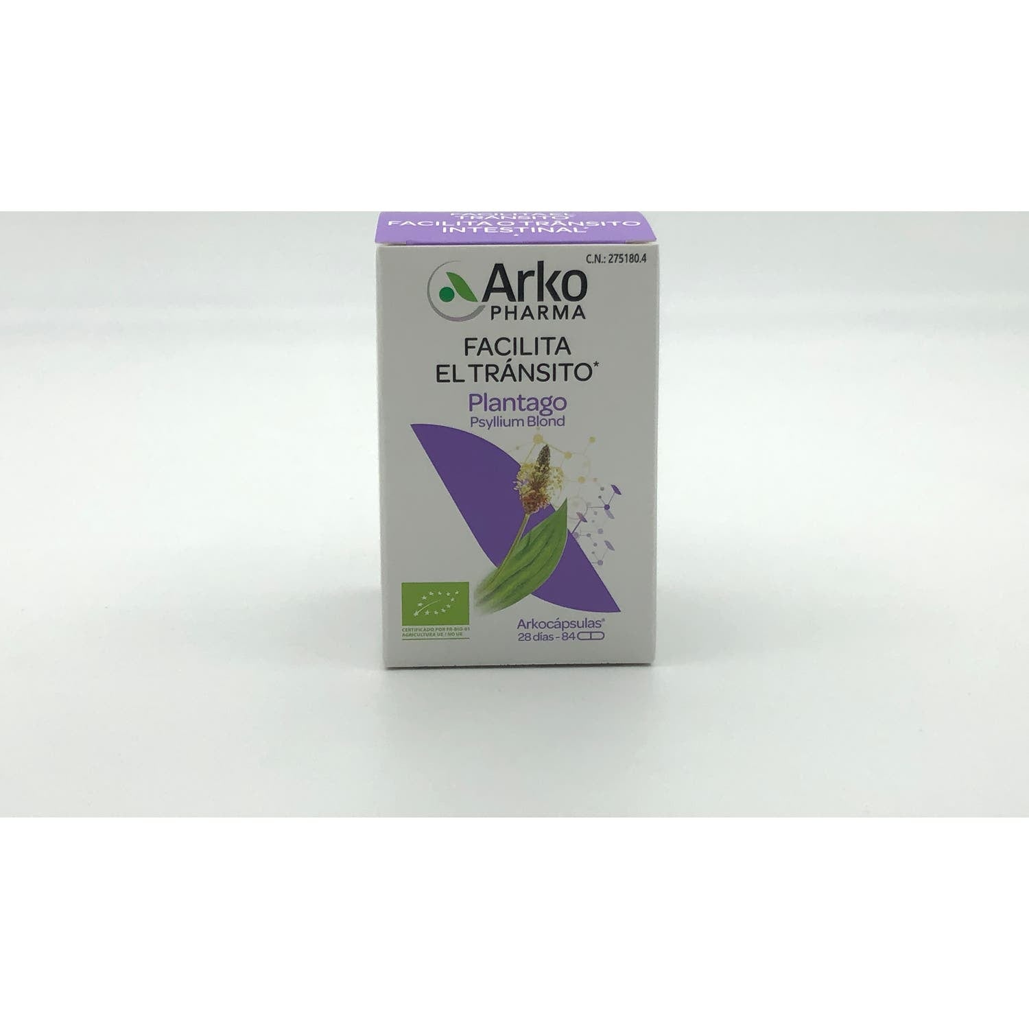 Arkopharma Arkocápsulas Plantago BIO 84caps