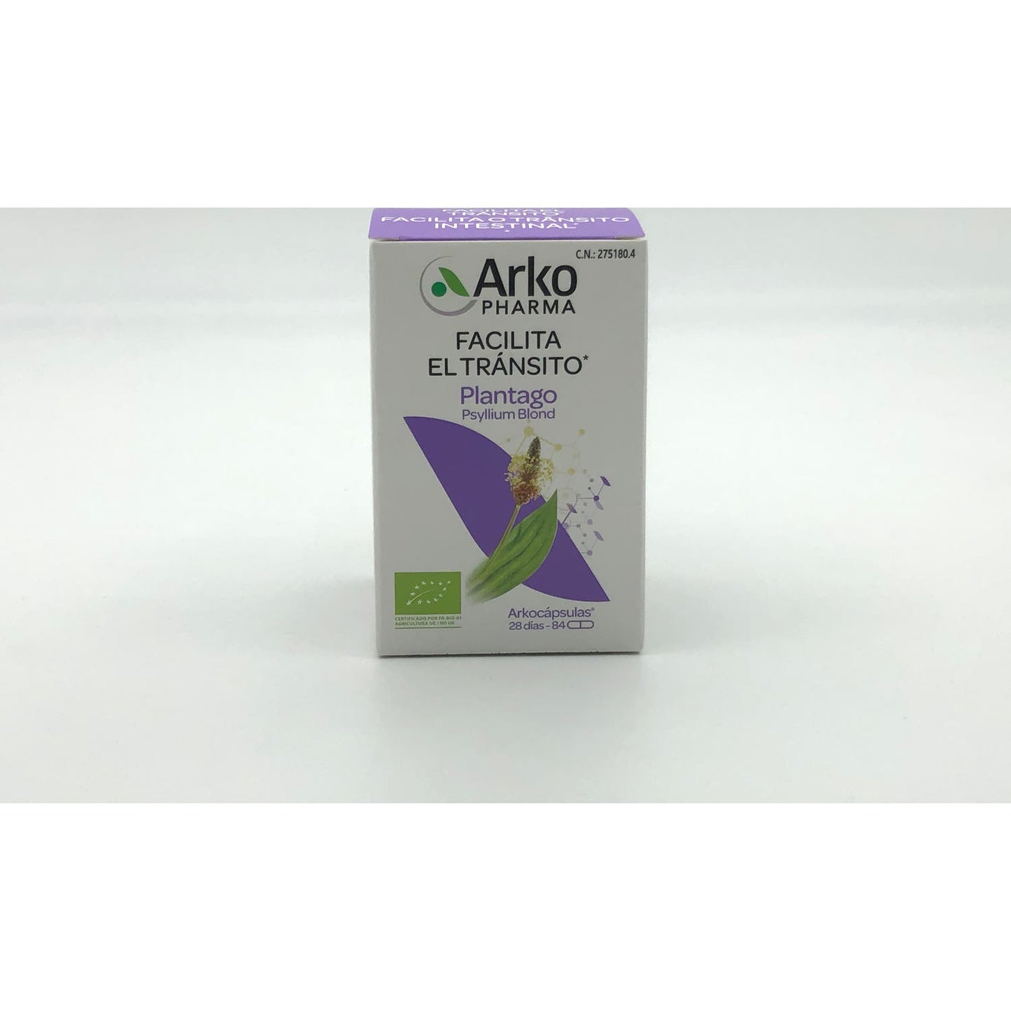 Arkopharma Arkocápsulas Plantago BIO 84caps