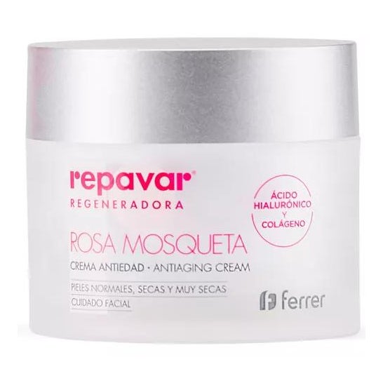 Repavar Regeneradora Crema Antiedad Rosa Mosqueta 50ml