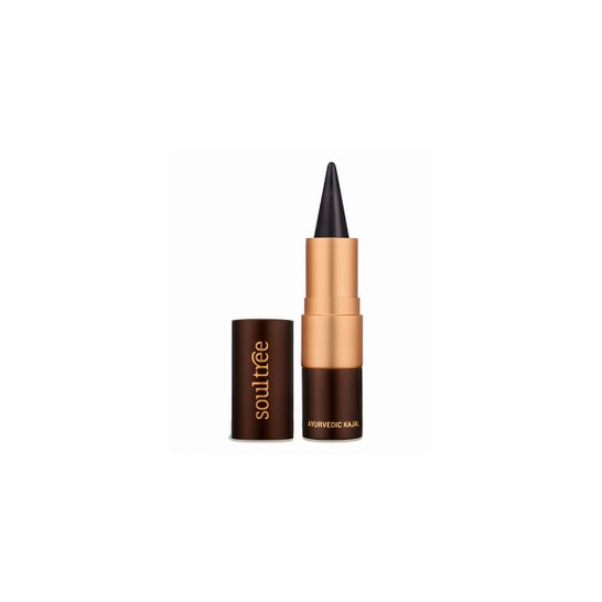Soultree Lapiz Delineador Kajal Negro Puro 3g