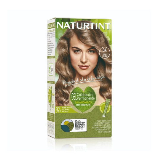 Naturtint Tinte 8A Rubio Ceniza 1ud