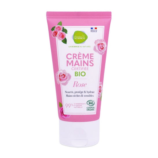 Pharmascience Crema Manos Rosa Bio 50 ml