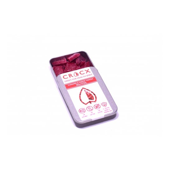 Cracx Caramelo Sabor Cereza Xilitol 35g