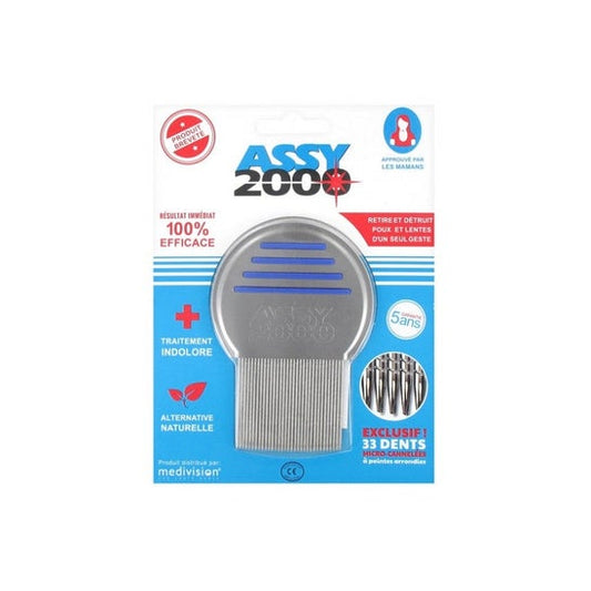 Assy 2000 Peine de Metal para Piojos 1ud