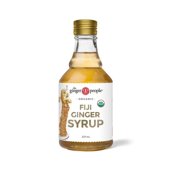 The Ginger Party Fiji Ginger Syrup Bio Organic 237ml