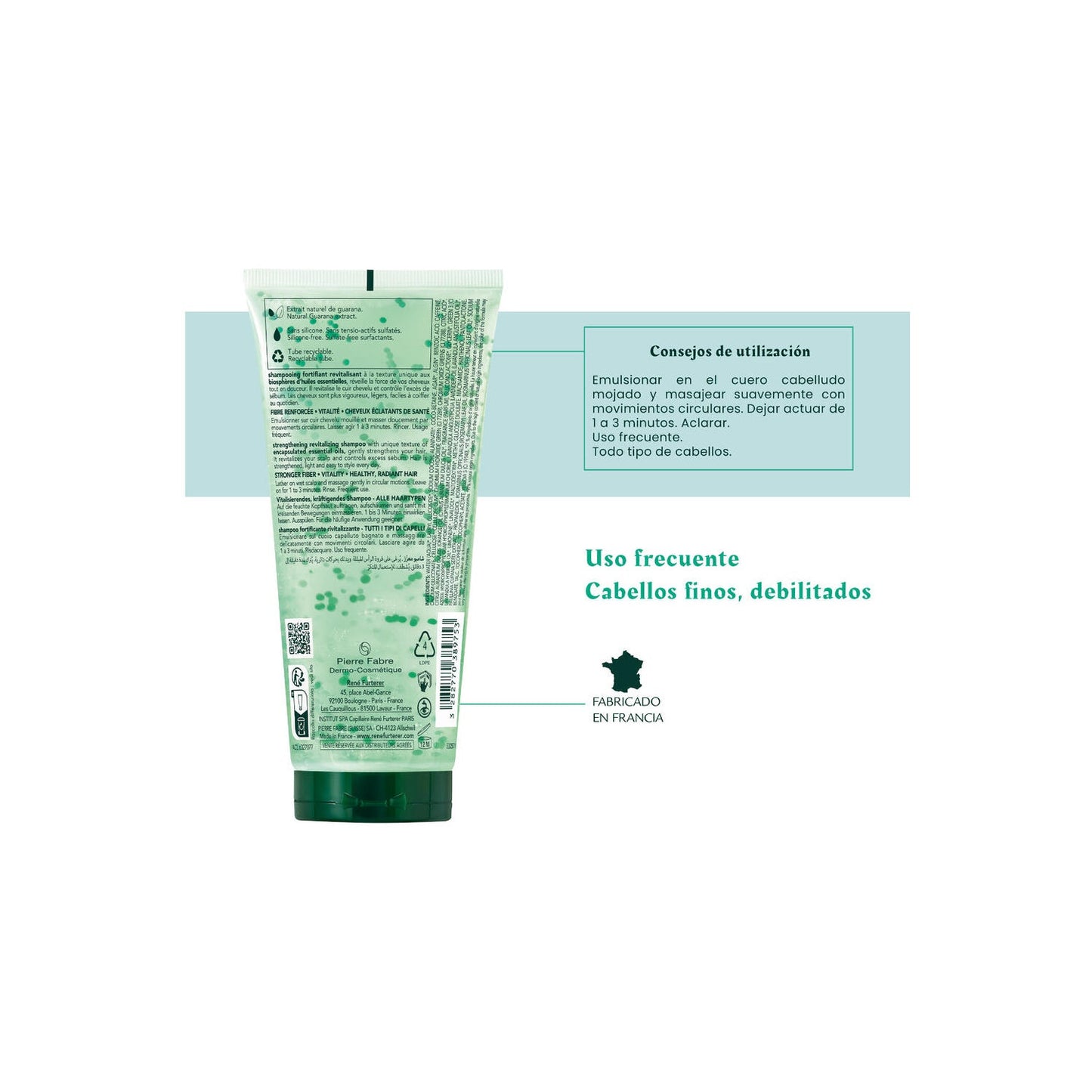 René Furterer Forticea Champú Fortalecedor y Revitalizante 200ml