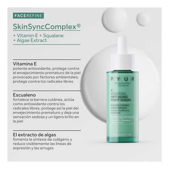 PYUR Boosting Anti Aging Sérum Noche 30 ml