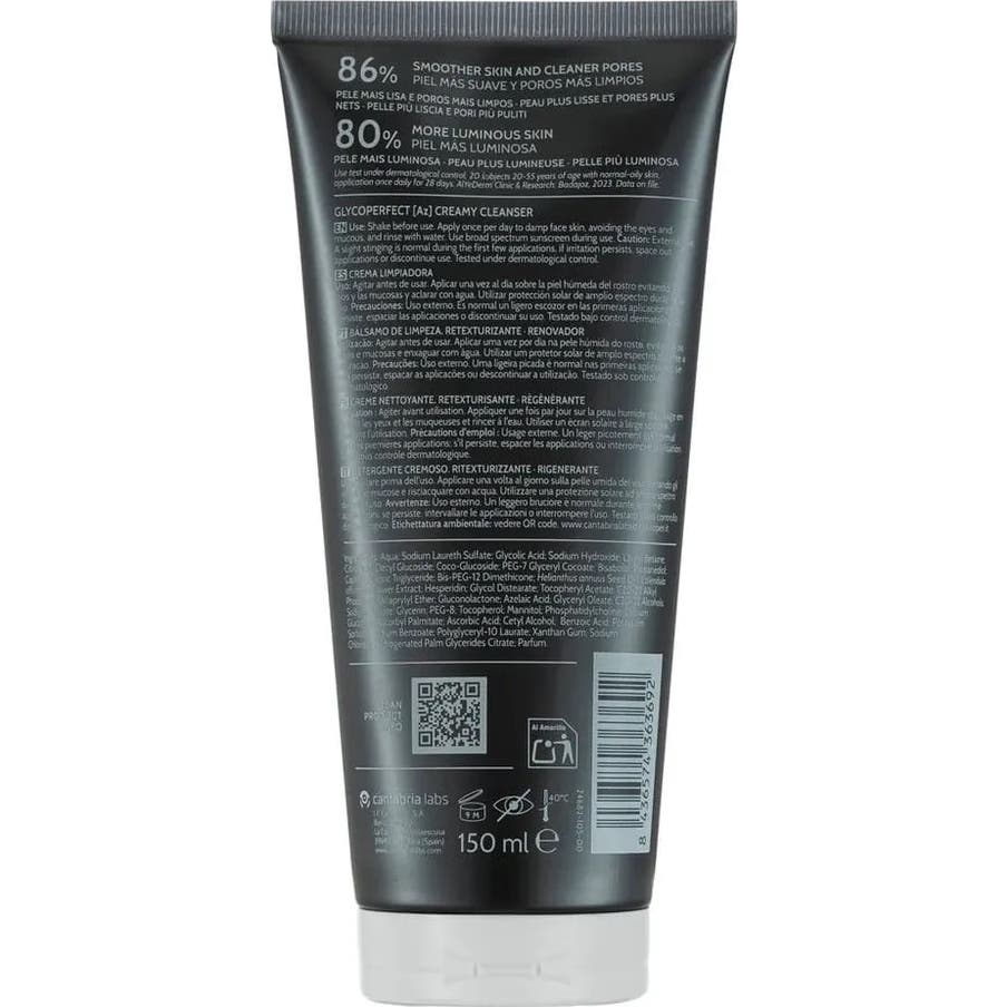 Endocare Renewal Glycoperfect Az Creamy Cleanser 150ml