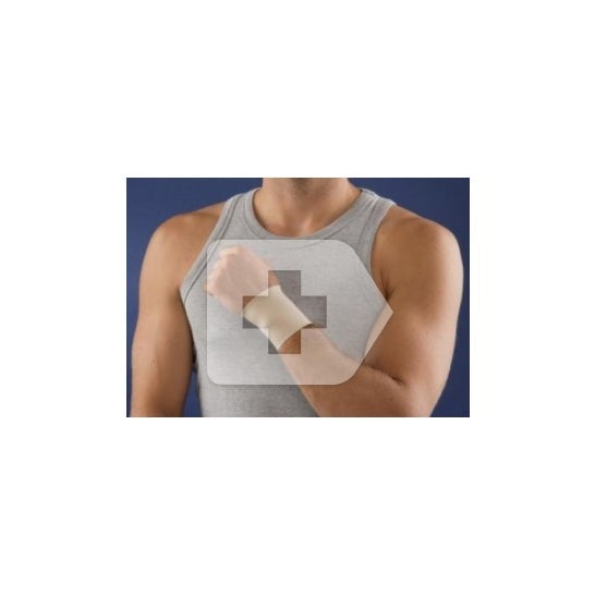 Intex muñequera velcro beige