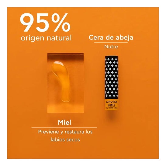 Apivita lip care bio-eco con miel 1ud