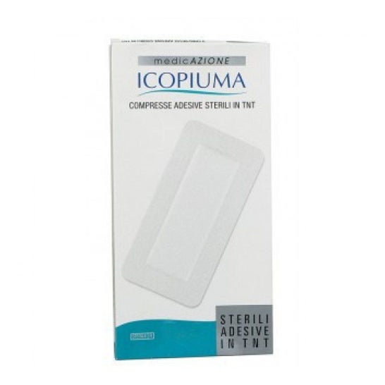 Icopiuma Apósito Adhesivo Estérile No-Tejidos 10x7,5 cm 5 uds