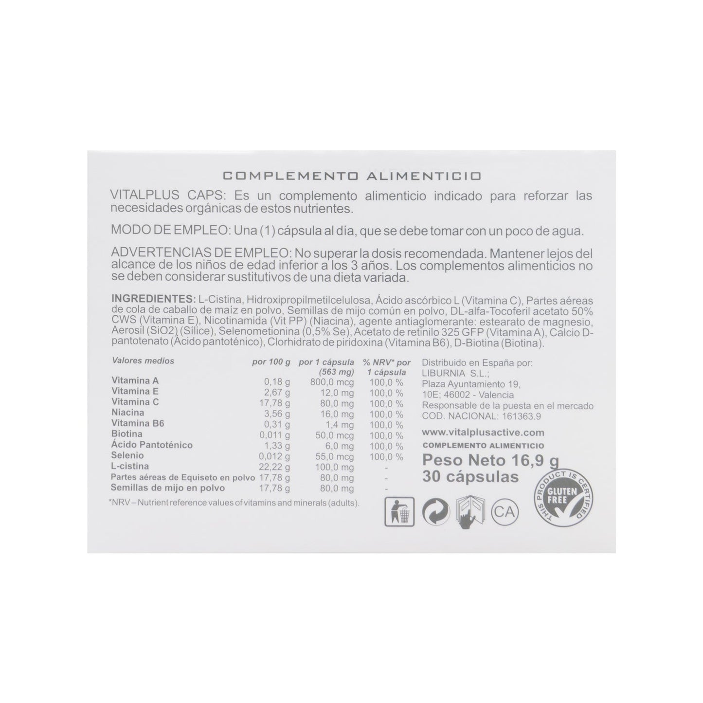 Vital Plus 30cáps