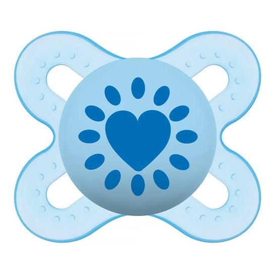 Mam Baby Chupete Silicona Start 0-2 M Azul