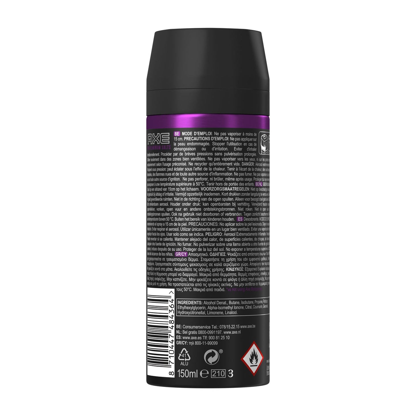 Axe Desodorante Aerosol Fresh #Excite 150ml