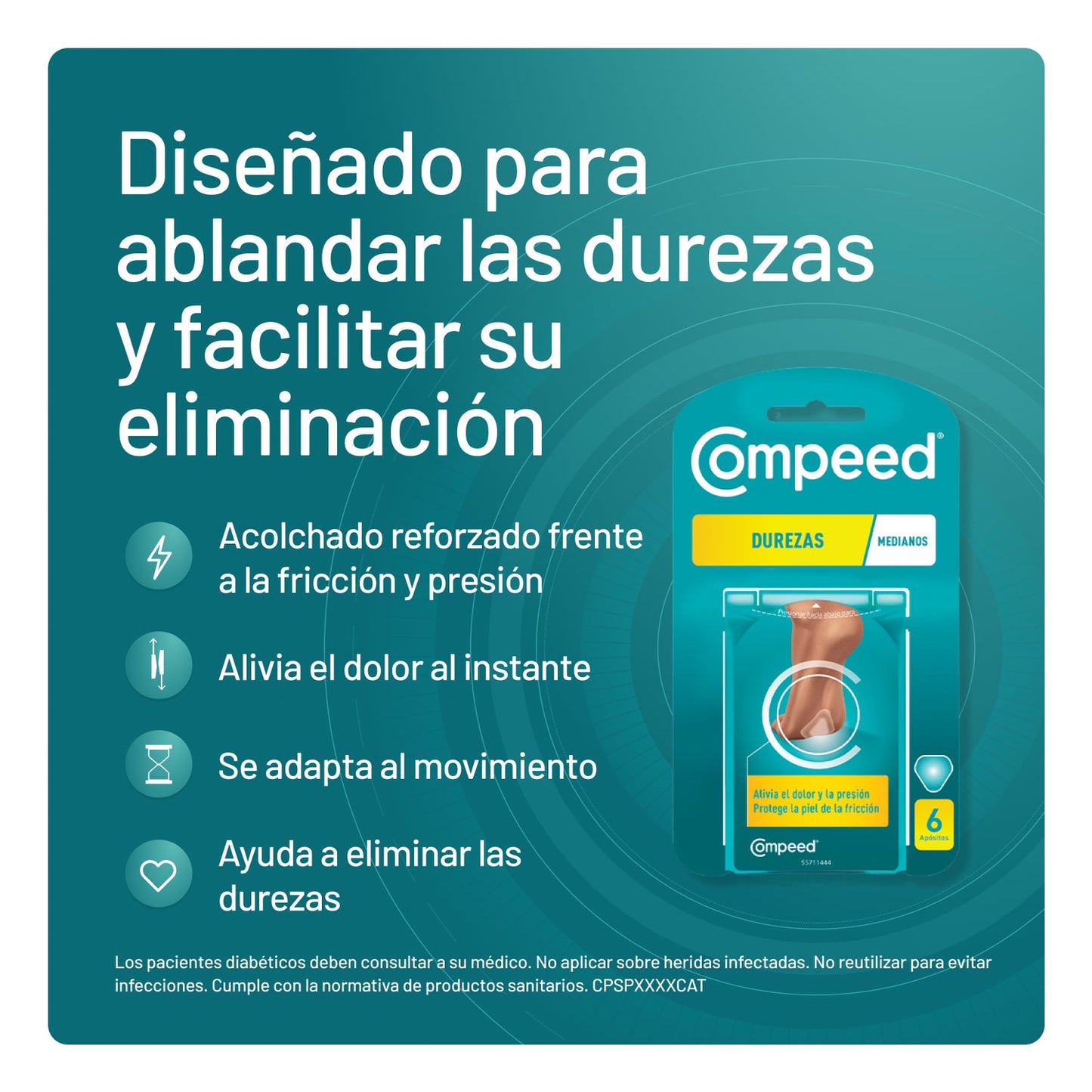 Compeed Durezas Medianas 6uds