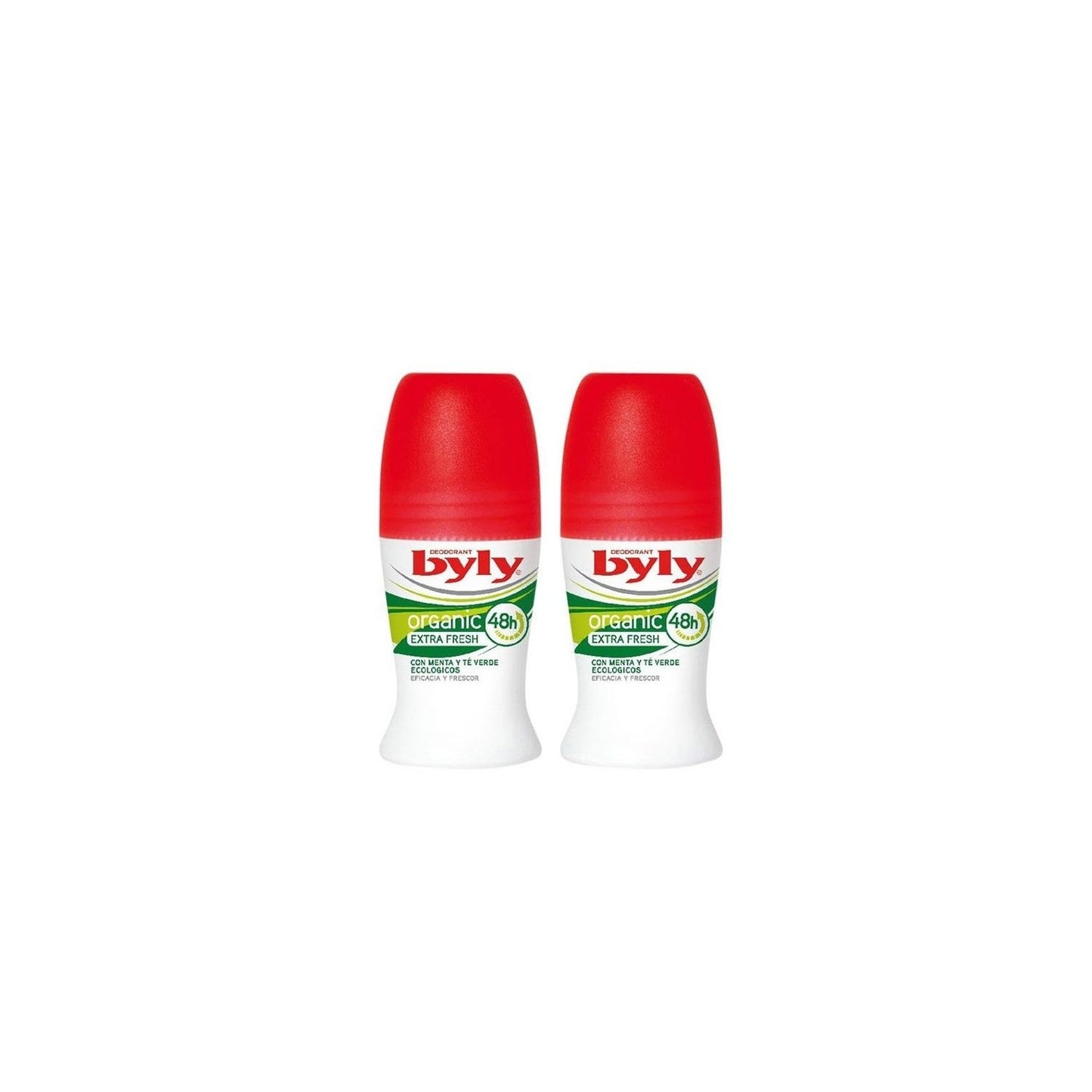 Byly Organic Extra Fresh Desodorante Roll-On 2x50ml