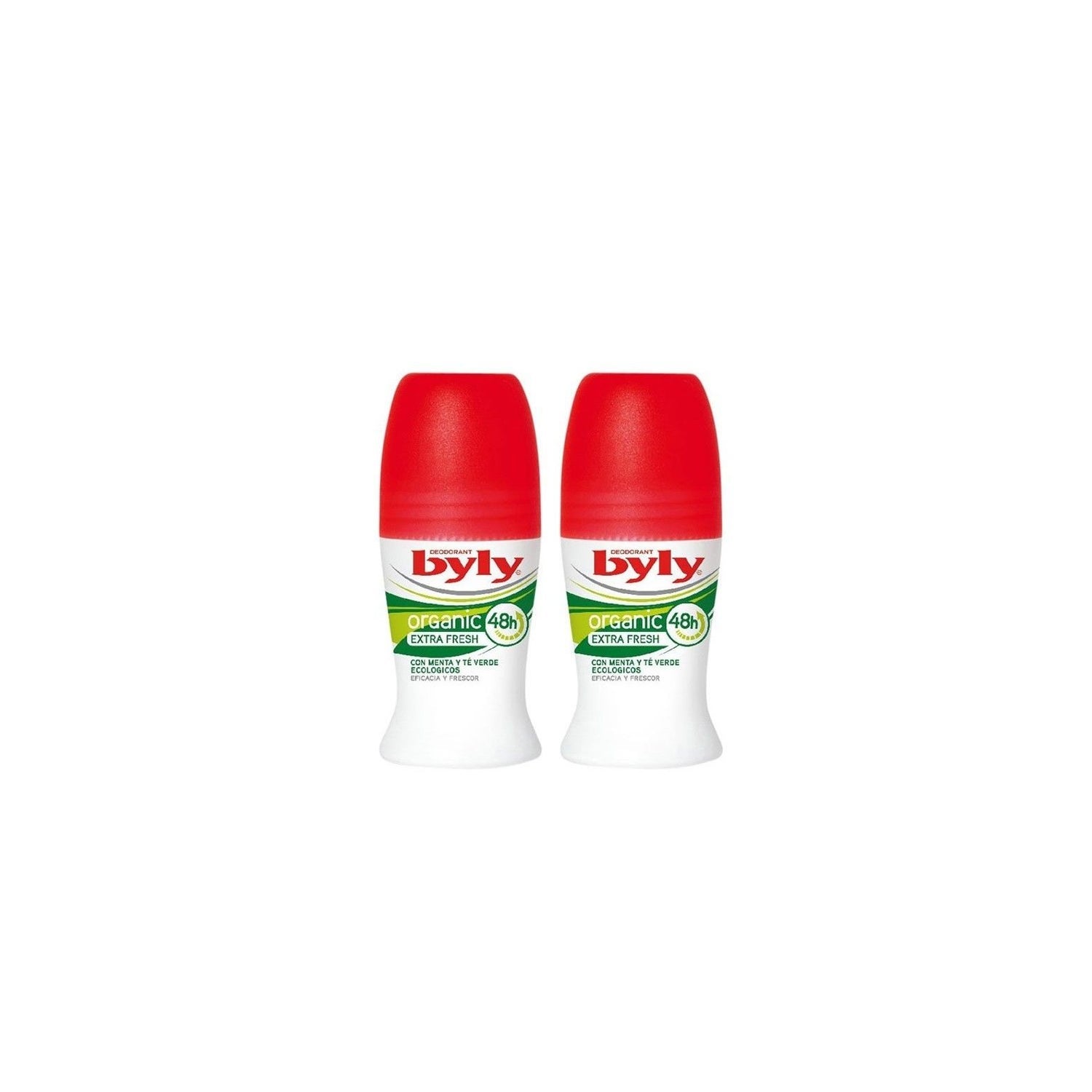 Byly Organic Extra Fresh Desodorante Roll-On 2x50ml