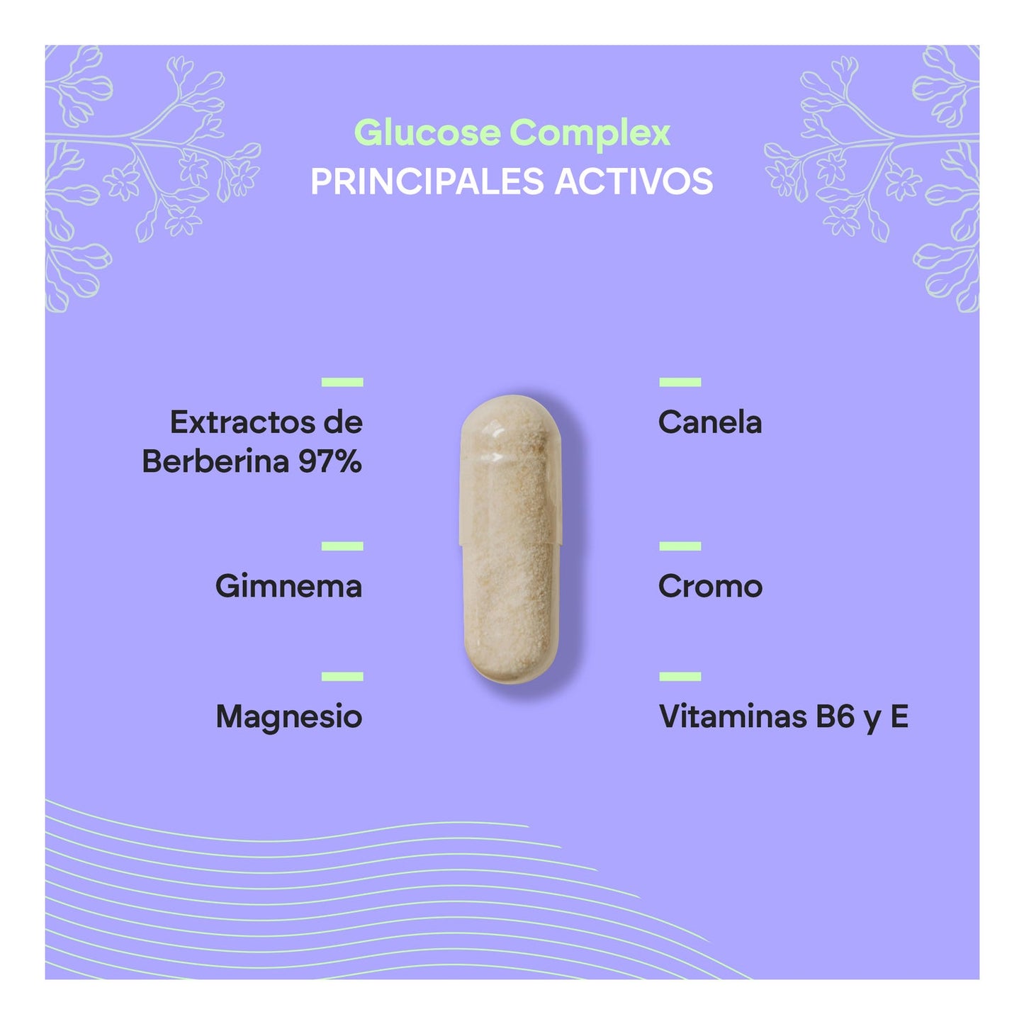 Nutralie Glucosa Complex Berberina + Cromo + Canela 90caps