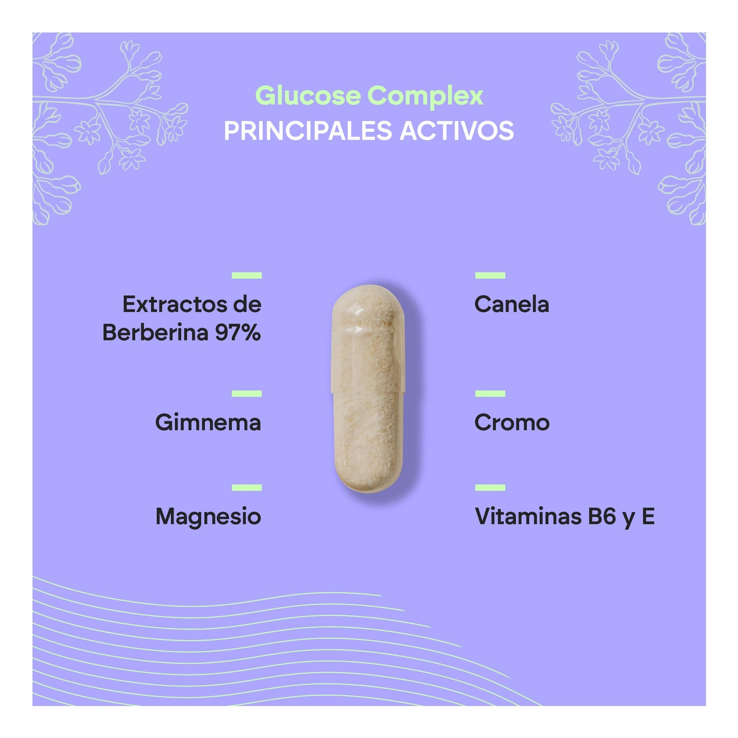 Nutralie Glucosa Complex Berberina + Cromo + Canela 90caps