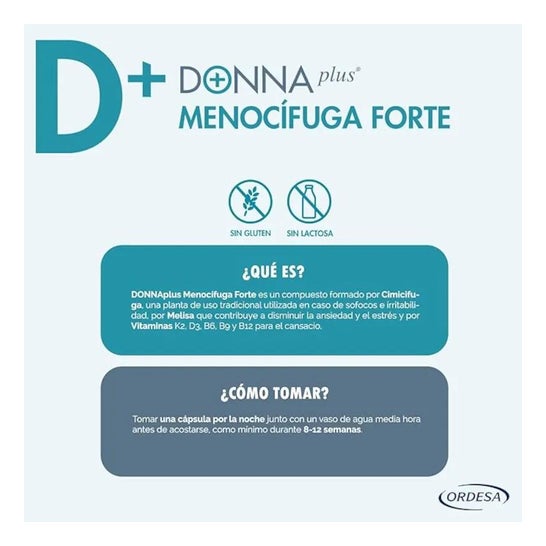 DonnaPlus+ Menocífuga Forte 30comp