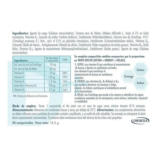 DonnaPlus+ Menocífuga Forte 30comp