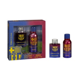 Air-Val F.C.B. Barcelona Set Eau de Toilette + Desodorante