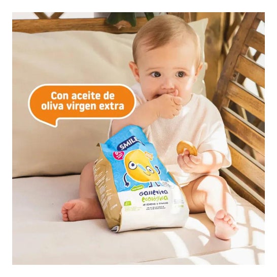 Smileat Galletas Ecológicas de Espelta y Fruta 220g