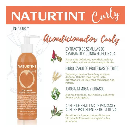 Naturtint Curly Acondicionador sin Aclarado 200ml