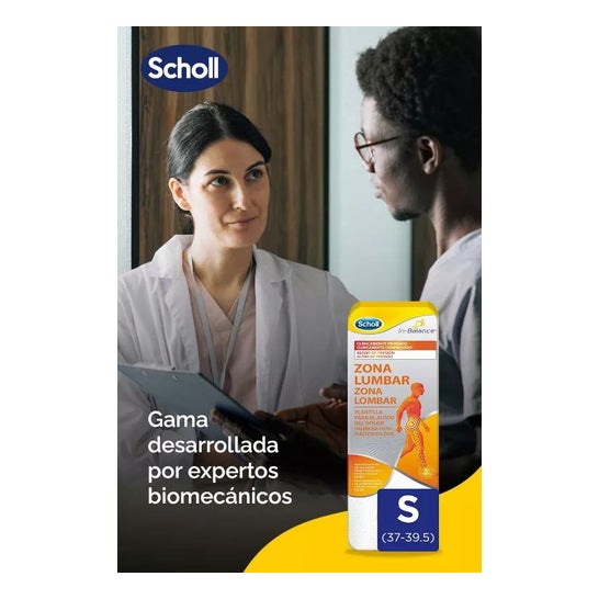 Scholl In-Balance Zona Lumbar Talla S 1par