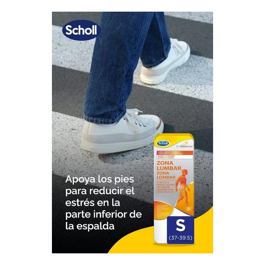 Scholl In-Balance Zona Lumbar Talla S 1par