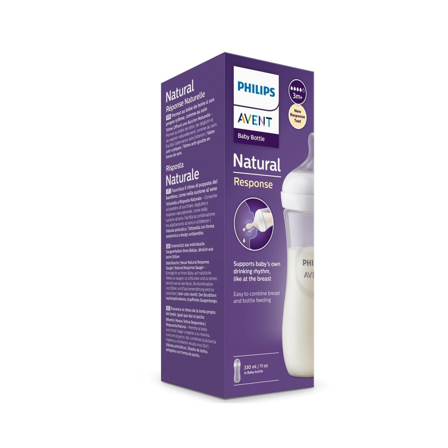 Philips Avent Biberón SCY906/01 Natural Response 330ml