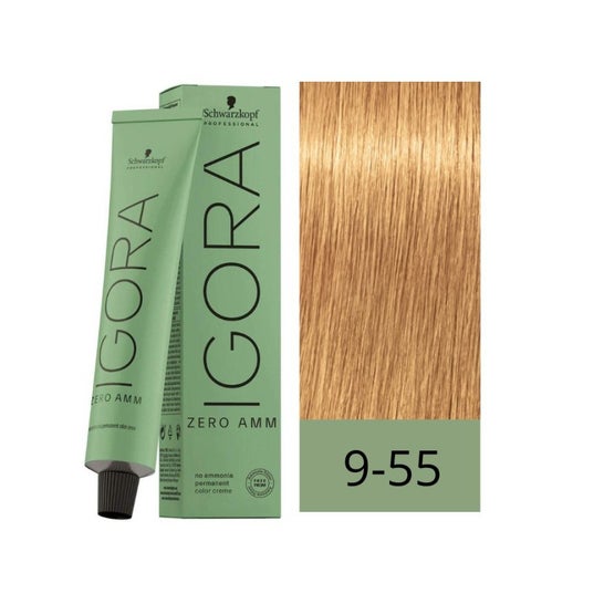 Schwarzkopf Igora Zero AMM Tinte Sin Amoníaco 9-55 60 ml
