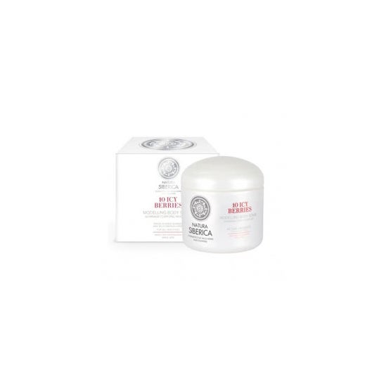 Natura Siberica Exfoliante corporal moldeador, 10 bayas del hielo 300 ml