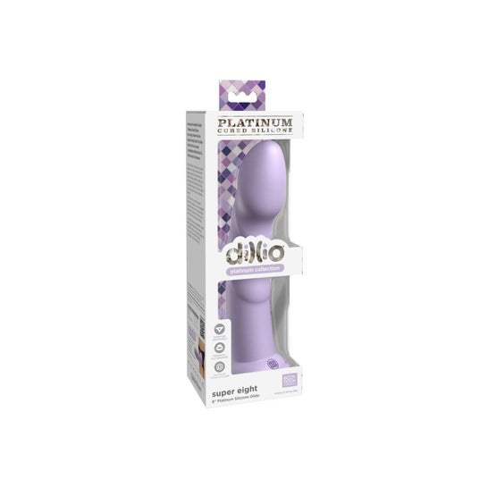 Dillio Pipedreams Super Eight 20,32cm Violeta 1ud