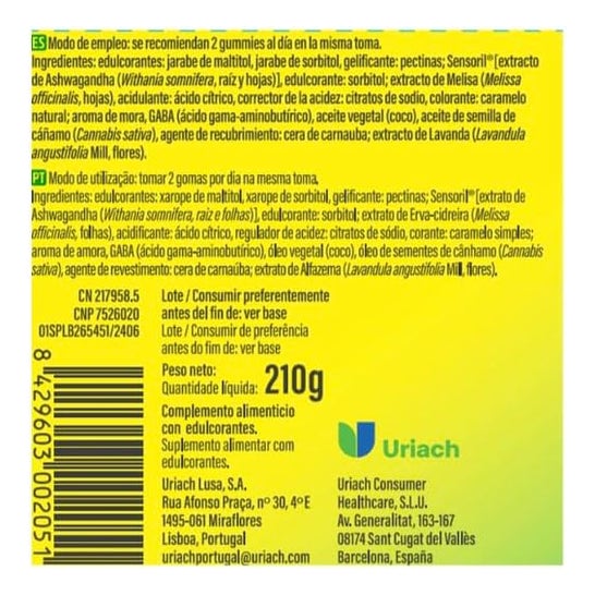Aquilea Onbalance Relax 60 Gummies