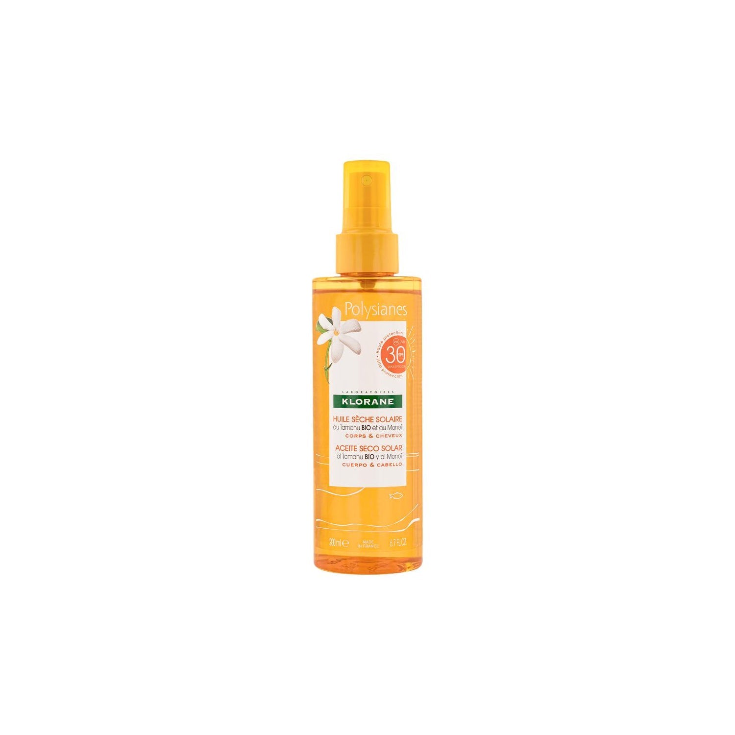 Klorane Aceite Seco Solar SPF30 200ml