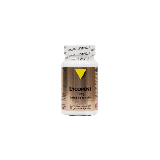 Vit'All+ Lycopene Extractos de Tomates 15 mg 60 caps